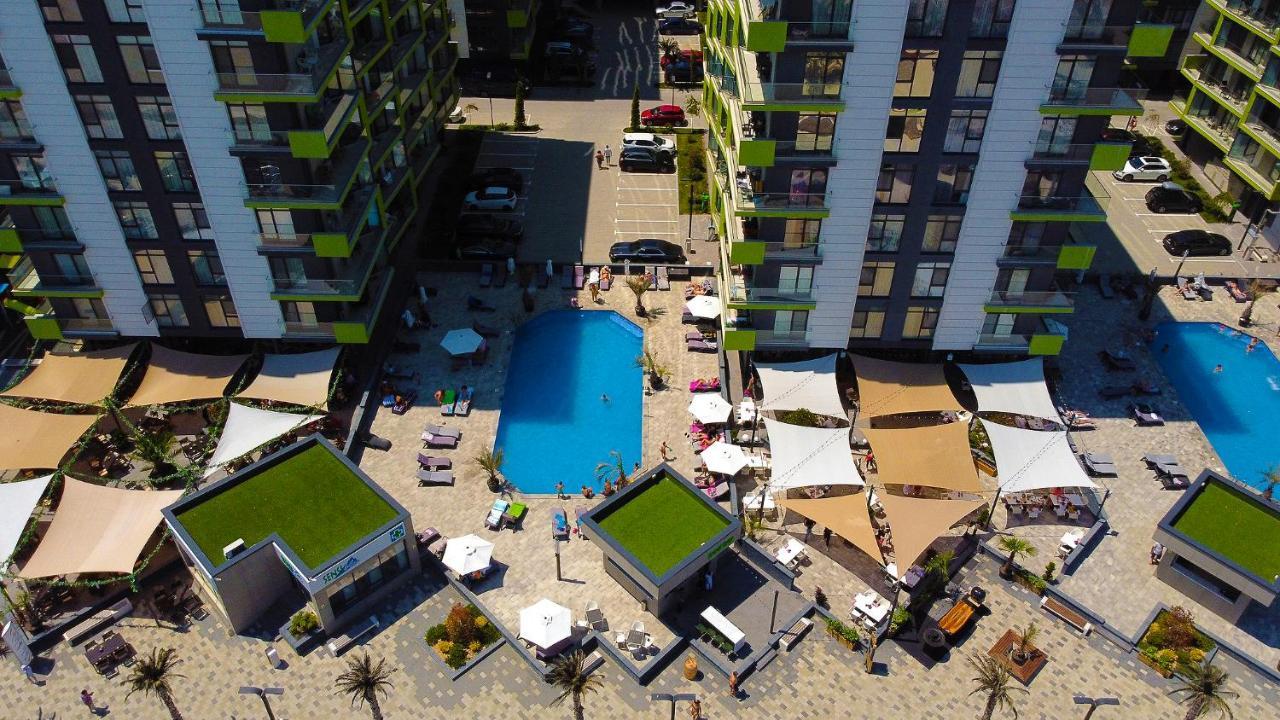 Cristalex Aparthotel & Spa Mamaia Nord Năvodari Extérieur photo